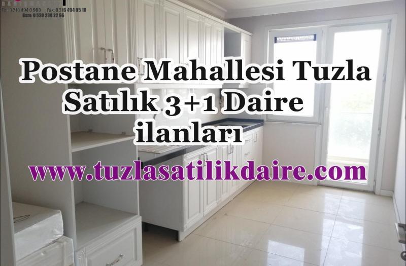 Postane Mahallesi Tuzla Satılık 3+1 Daireler
