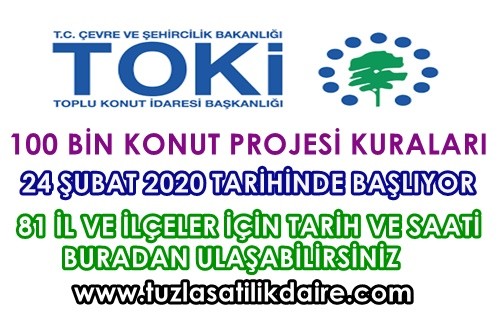 Toki Tuzla Kura Sonuçları 24 şubat 2020