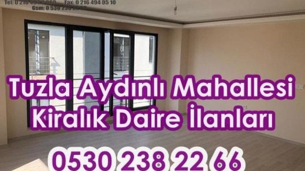 tuzla aydinli mahallesi 3 1 kiralik daire concept gayrimenkul