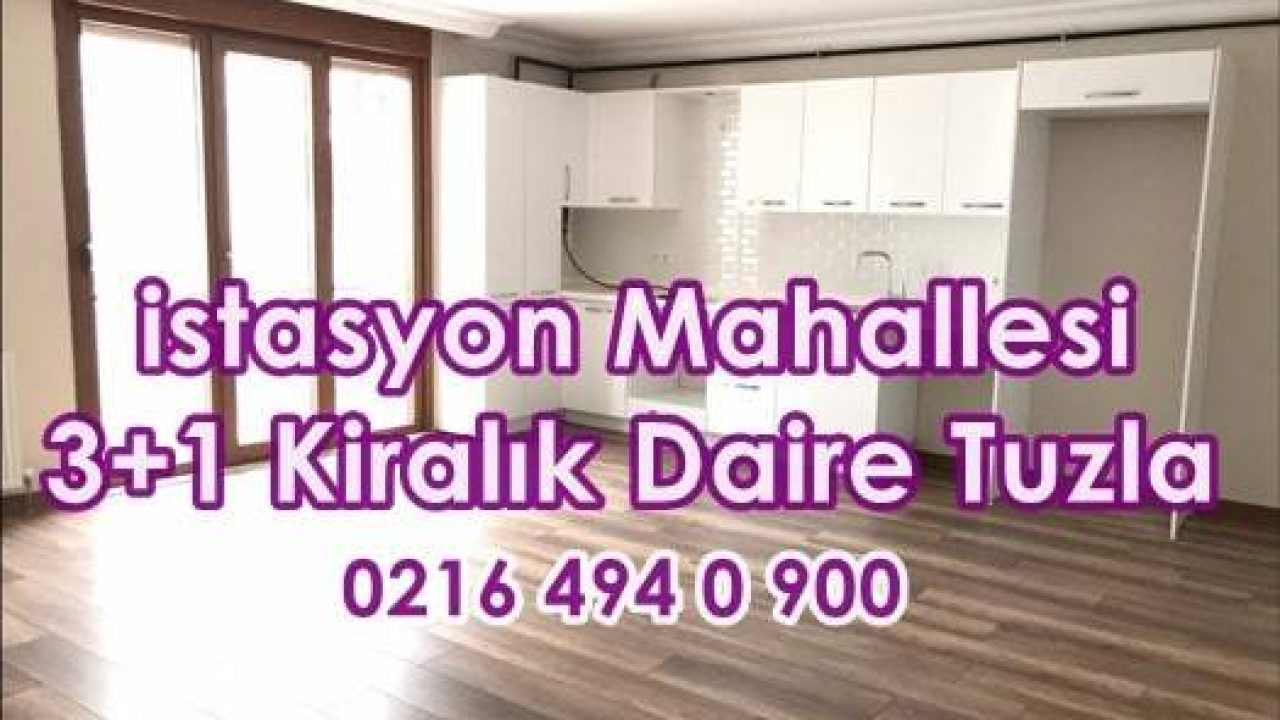 istasyon mahallesi 3 1 kiralik daire tuzla concept gayrimenkul