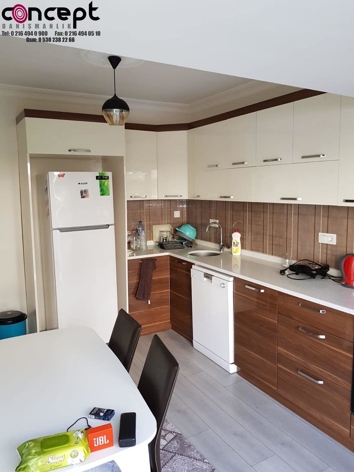 Kiralık 3+1 Eşyalı Daire Tuzla �da. Concept Gayrimenkul.