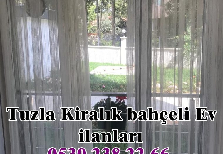 Tuzla Kiralık bahçeli Ev fiyat