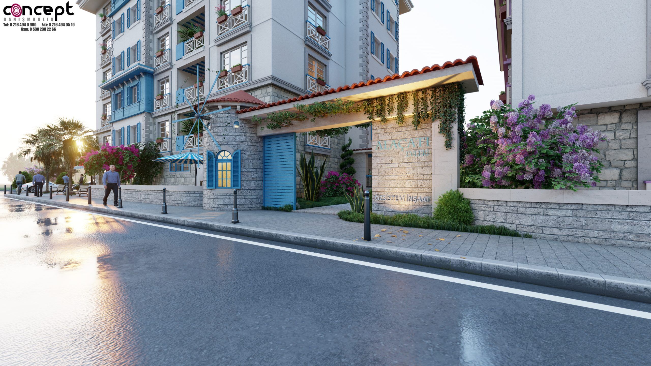 Tuzla Alaçatı Evleri 3+1 Satılık Daire Tuzla Satılık Daire