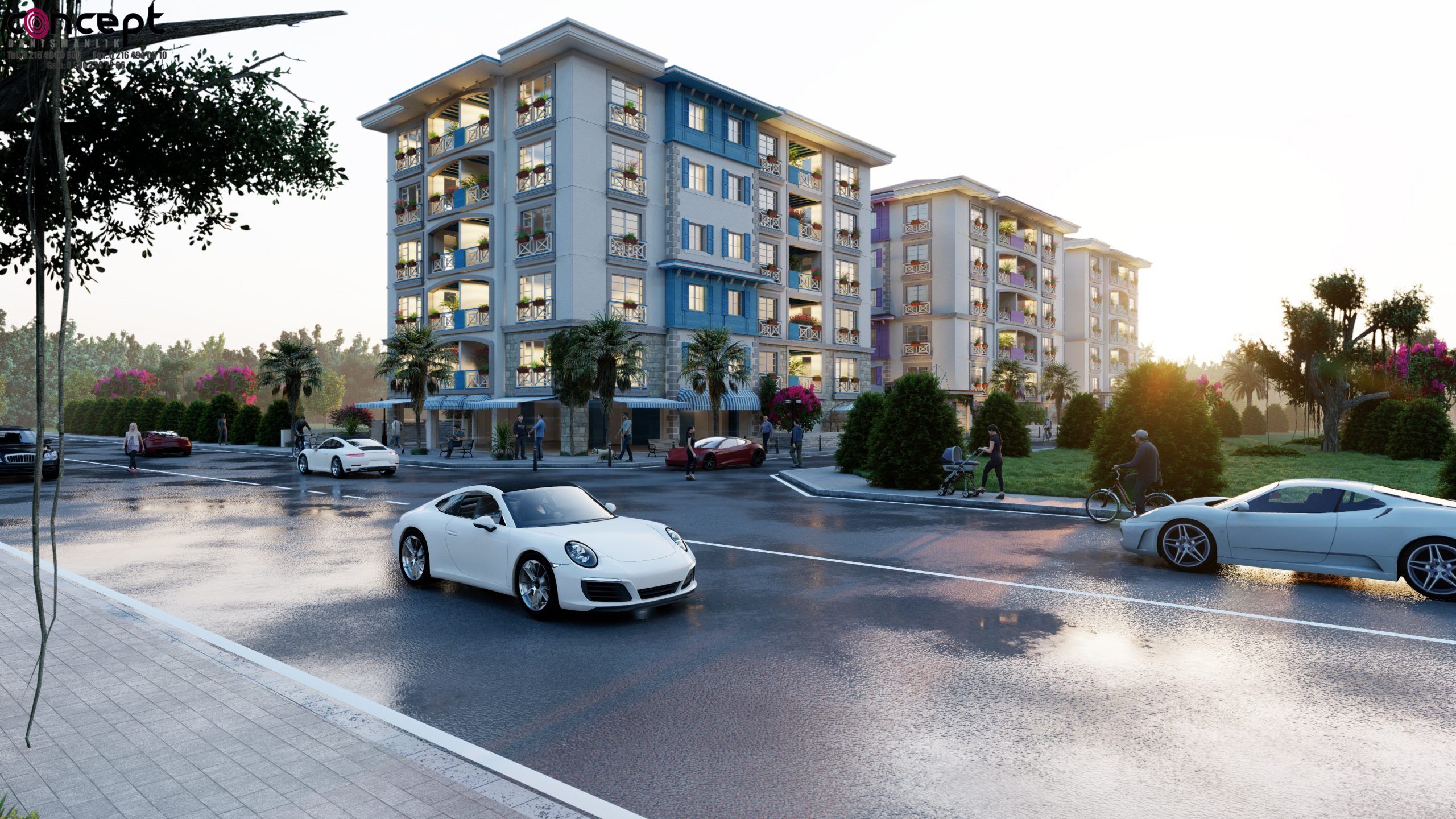 Tuzla Alaçatı Evleri 3+1 Satılık Daire Tuzla Satılık Daire