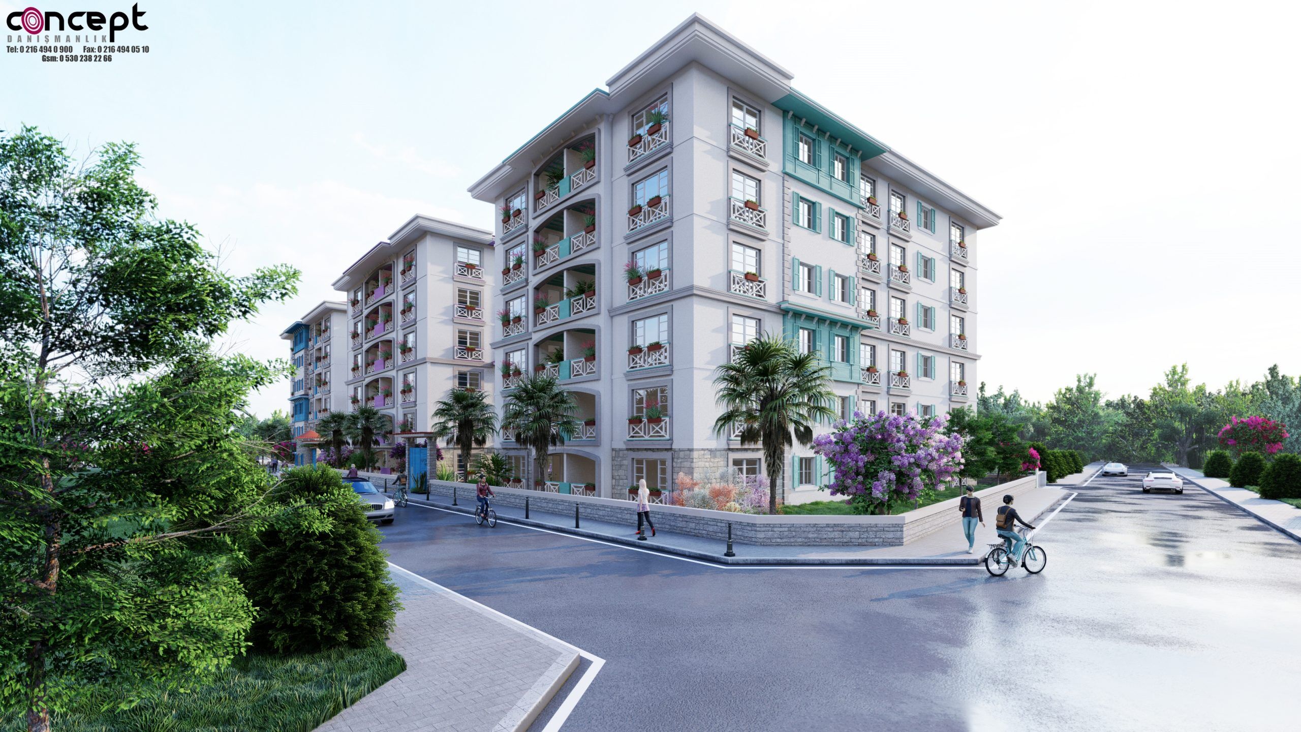 Tuzla Alaçatı Evleri 3+1 Satılık Daire Tuzla Satılık Daire