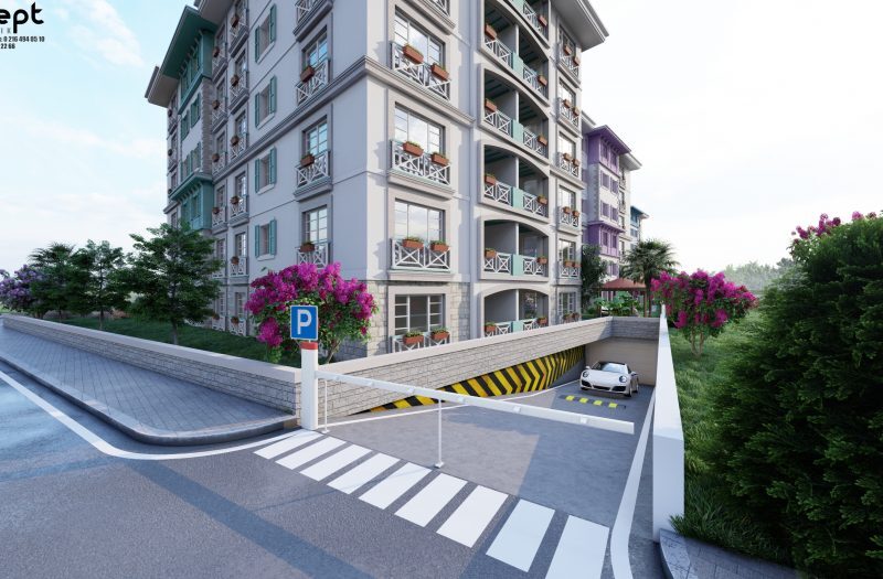Tuzla Alaçatı Evleri 4+1 Satılık Daire Tuzla Satılık Daire ilanları.