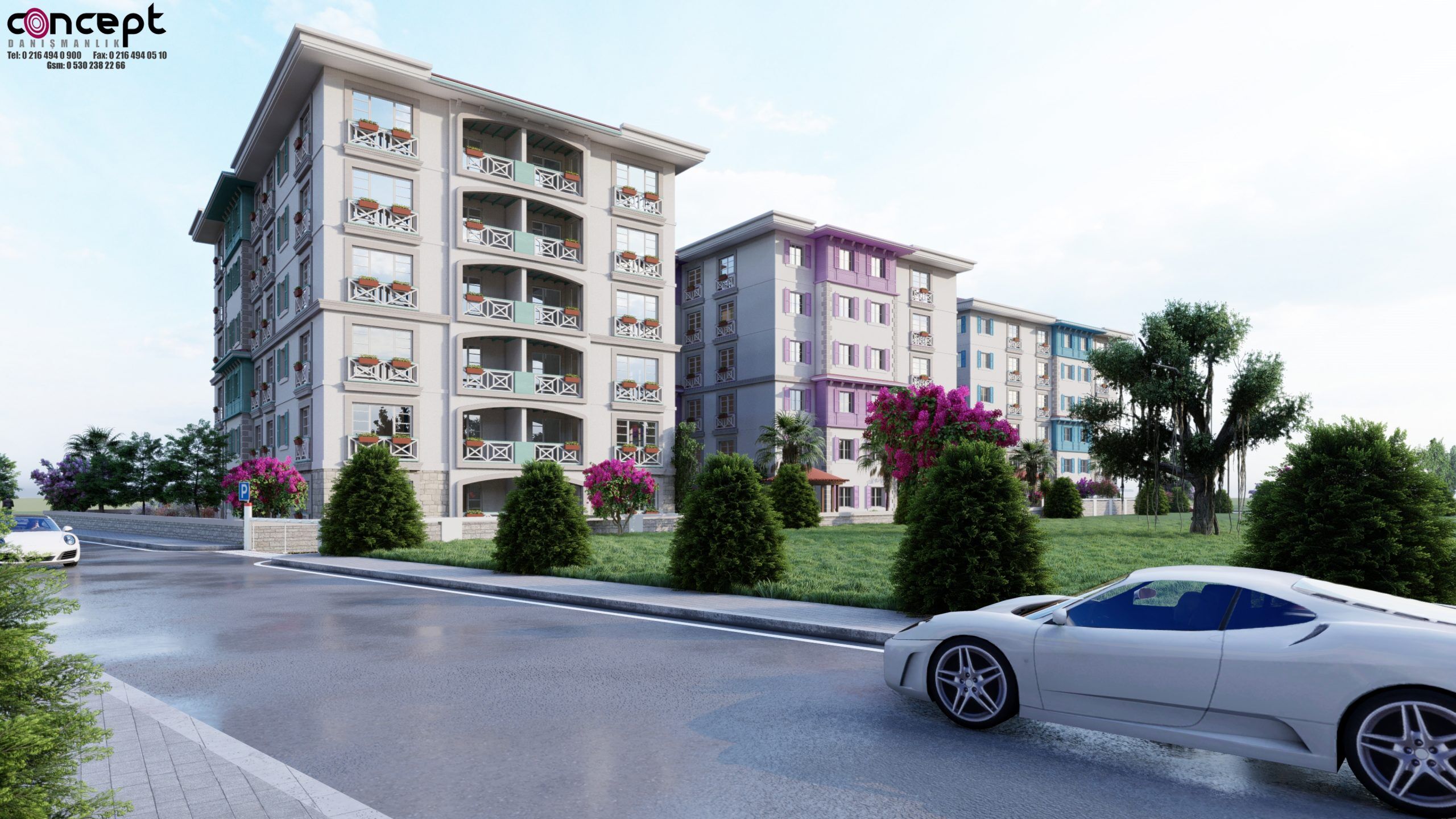 Tuzla Alaçatı Evleri 4+1 Satılık Daire Tuzla Satılık Daire ilanları.